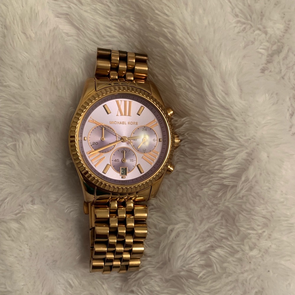 Gold Michael Kors Watch